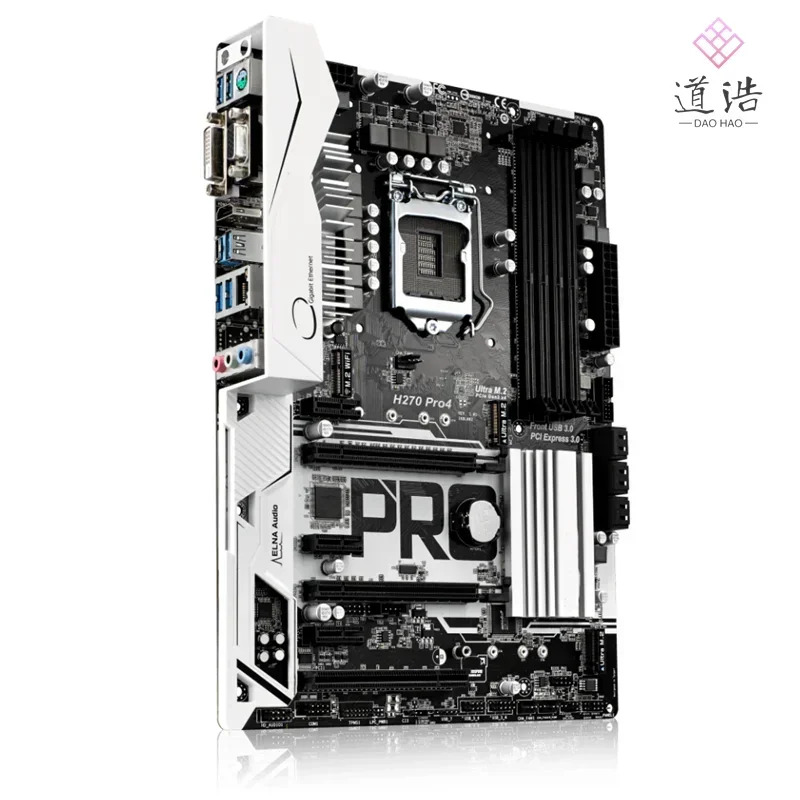 ASRock호환 H270 PRO4 마더보드 64GB HDMI PCI-E3.0 M.2 LGA 1151 DDR4 메인보드 완전 작동 리퍼