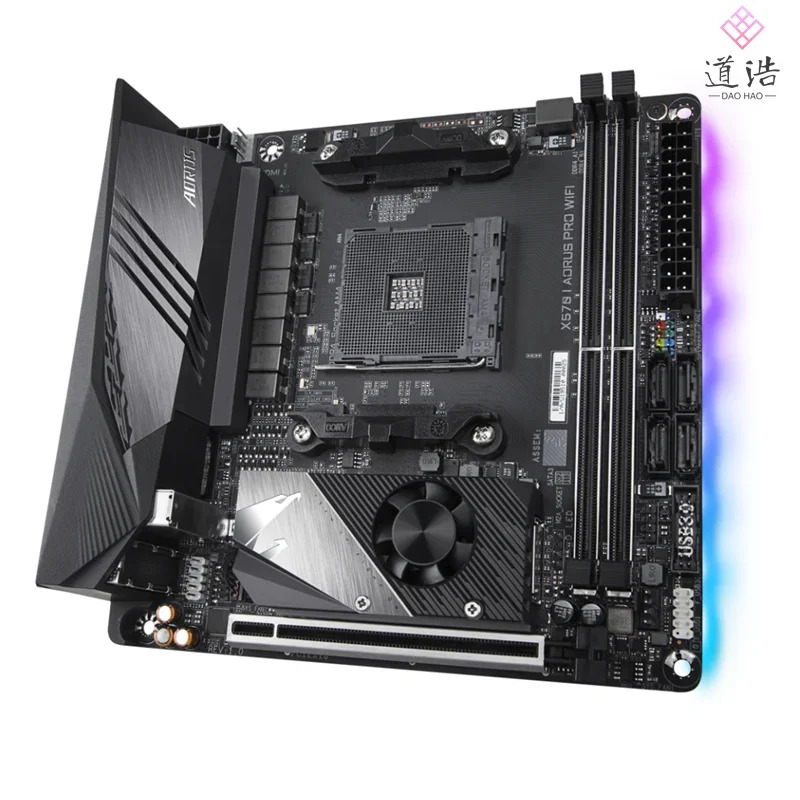 X570 I AORUS PRO WIFI 마더보드 64GB AM4 DDR4 메인보드 완전 작동 리퍼
