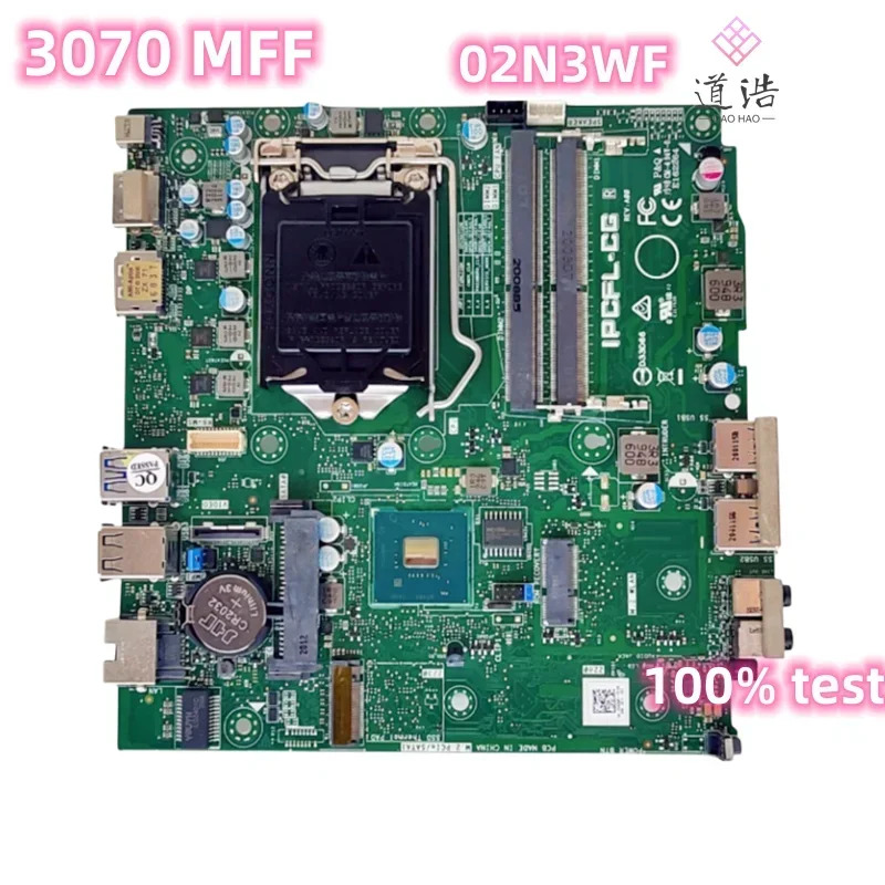 DELL Optiplex 3070 MFF 마더보드CN-02N3WF IPCFL-CG 02N3WF 2N3WF LGA 1151 DDR4 메인보드 완전 작동 리퍼