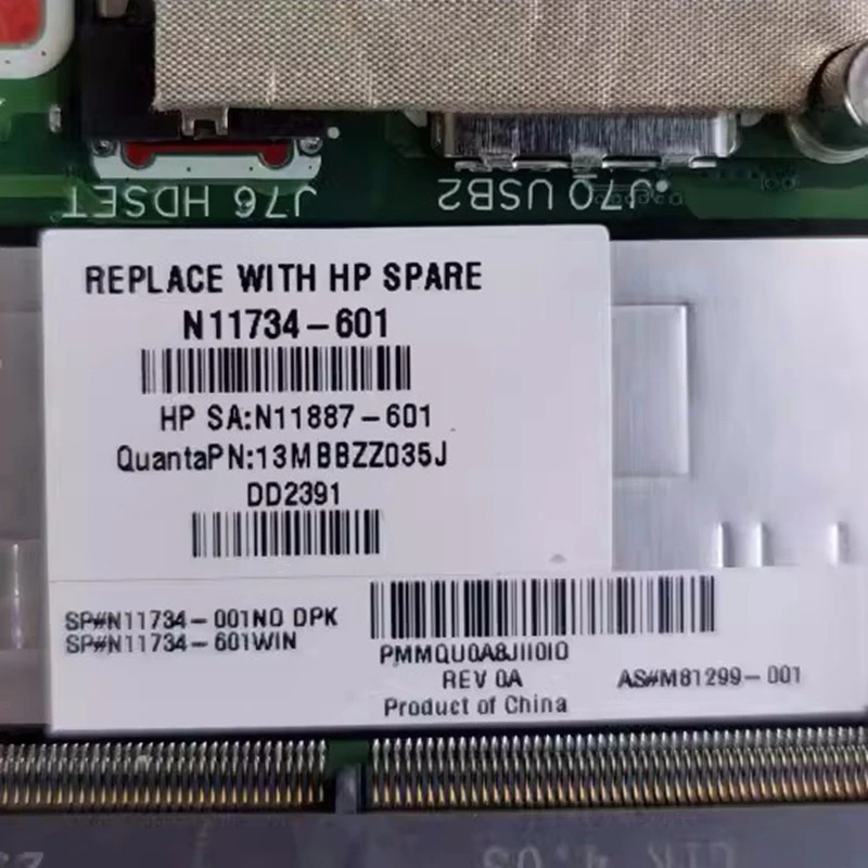 hp호환 프로 미니 260 G9 데스크탑 PC 마더보드N11734-001 DA0F95MB8F0 N11734-601 I3-1215U CPU DDR4 메인보드 완전 작동
