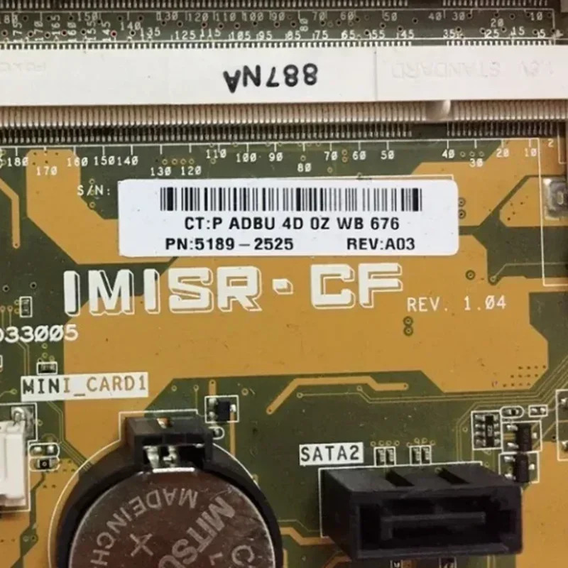 5189-2525 hp호환 IQ500 IQ506cn AIO 마더보드 IMISR-CF DDR2 메인보드완전 작동