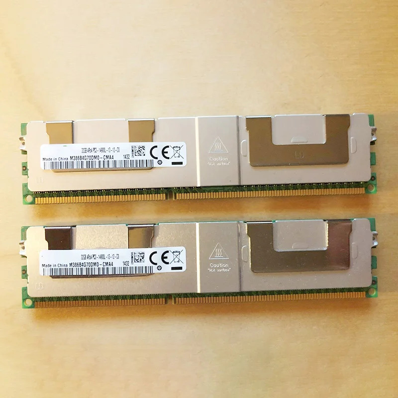 M386B4G70DM0-CMA4 32G DDR3 1866 4RX4 PC3-14900L 서버 RAM