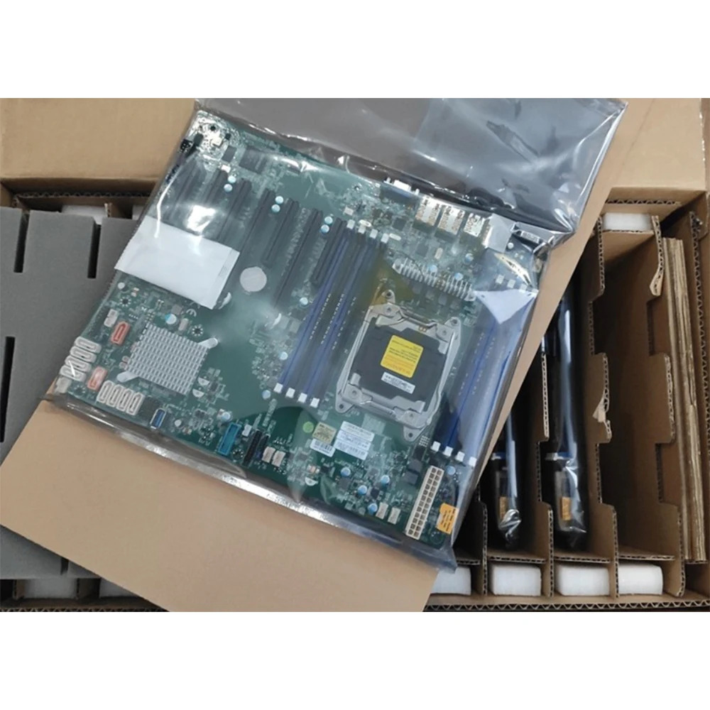 Supermicro 산업패키지 마더보드 LGA2011 E5-1600/2600 V3/V4 군 DDR4 ECC 7 PCI-E 슬롯 X10SRL-F