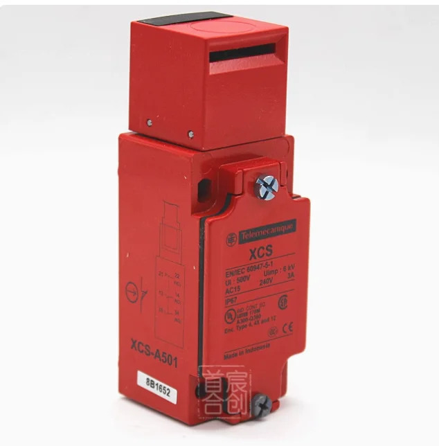 SCHNEIDER 안전 도어 스위치 XCS-A 플매트 카펫 러그보호 잠금 장치 XCSA501 비전자기 코딩