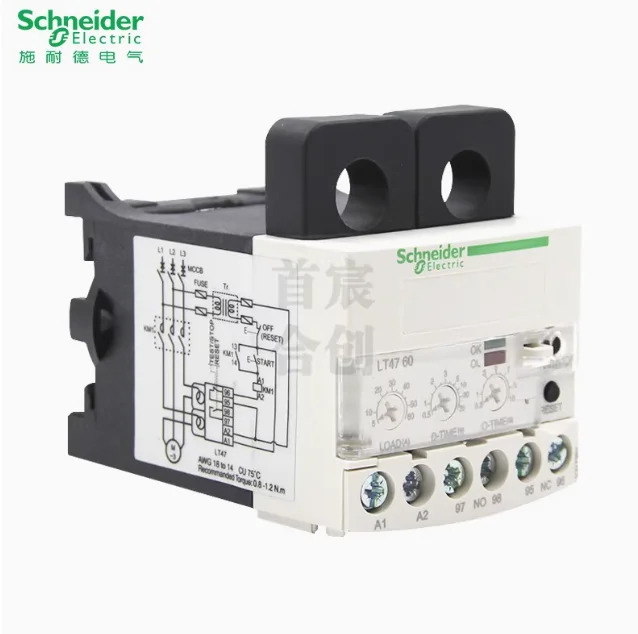 SCHNEIDER LT47 60 전과전류 릴레이 LT4760M7S 5-60A