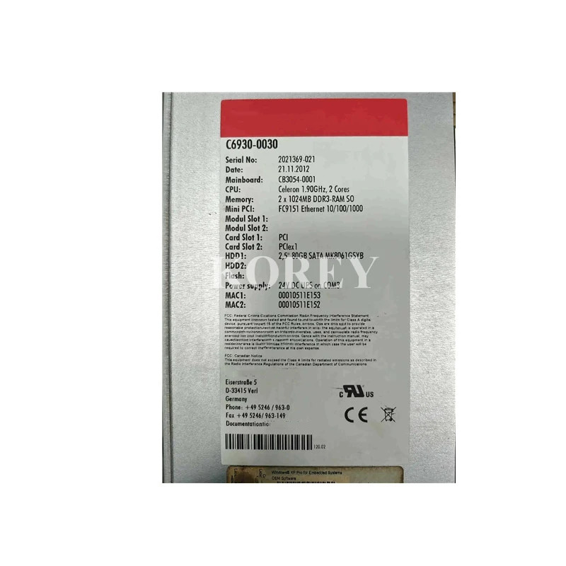 산업컴퓨터 C6930-0030 원본