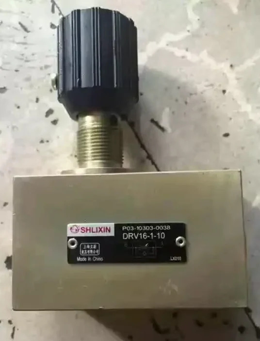 SHLIXIN 스로틀 밸브 DRV6-1-10 DRV8-1-10 DRV10-1-10 DRV12-1-10 DRV16-1-10 DRV20-1-10 DRV25-1-10 DRV30-1-1