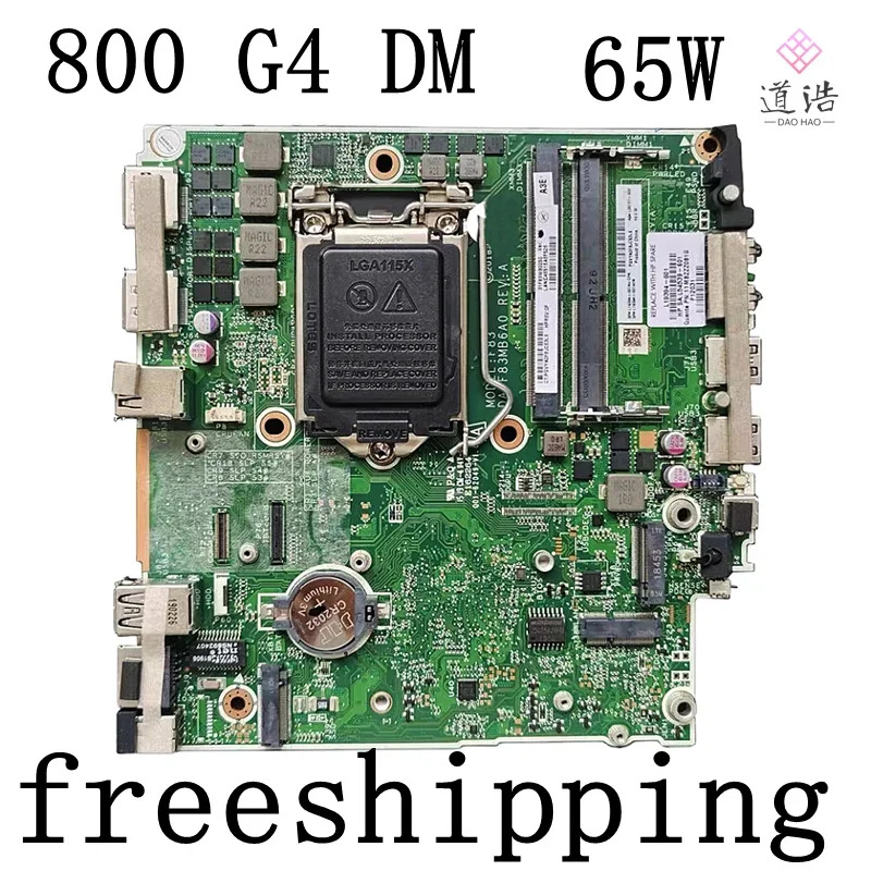 L19394-001 hp호환 ProDesk 800 G4 DM 마더보드L05127-002 L19394-601 DA0F8B6A0 65W DDR4 메인보드 완전 작동 리퍼