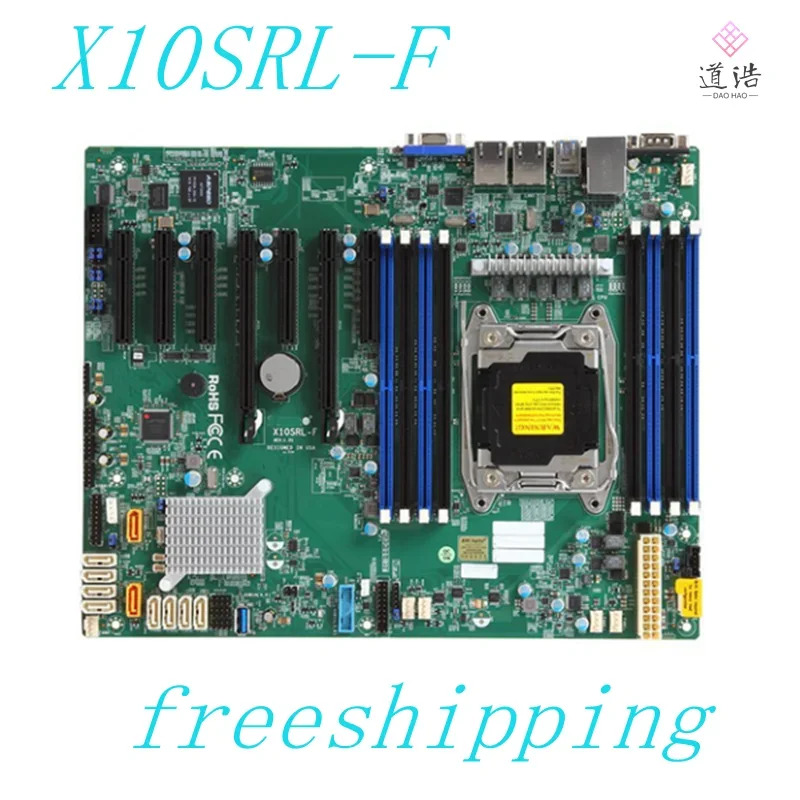 Supermicro X10SRL-F 마더보드소켓 R 512GB DDR4 메인보드 완전 작동 리퍼