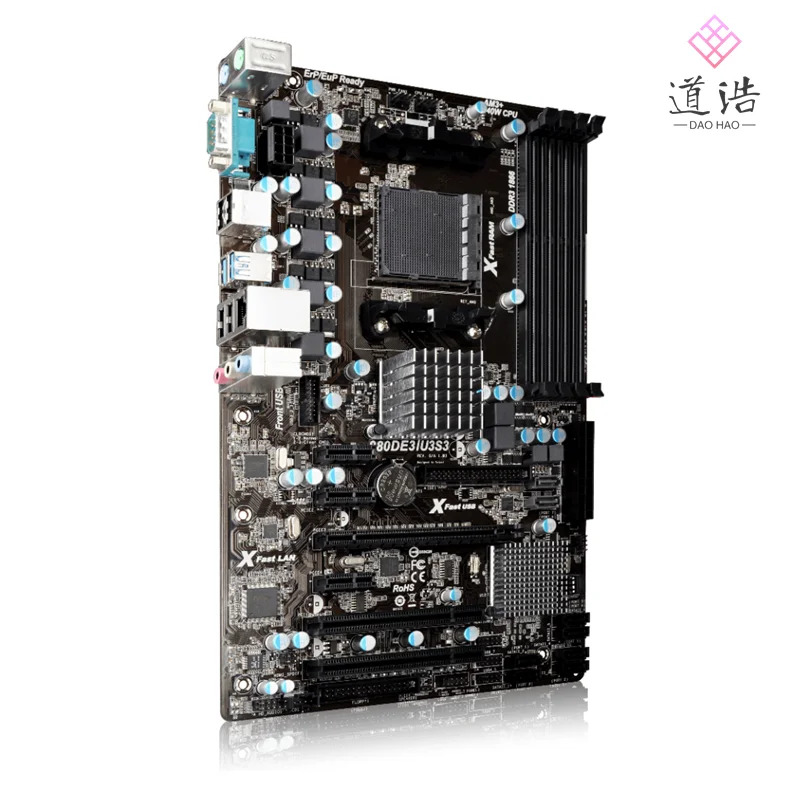 ASRock호환 980DE3/U3S3 마더보드 32GB 소켓 AM3 DDR3 760G 메인보드 리퍼 완료