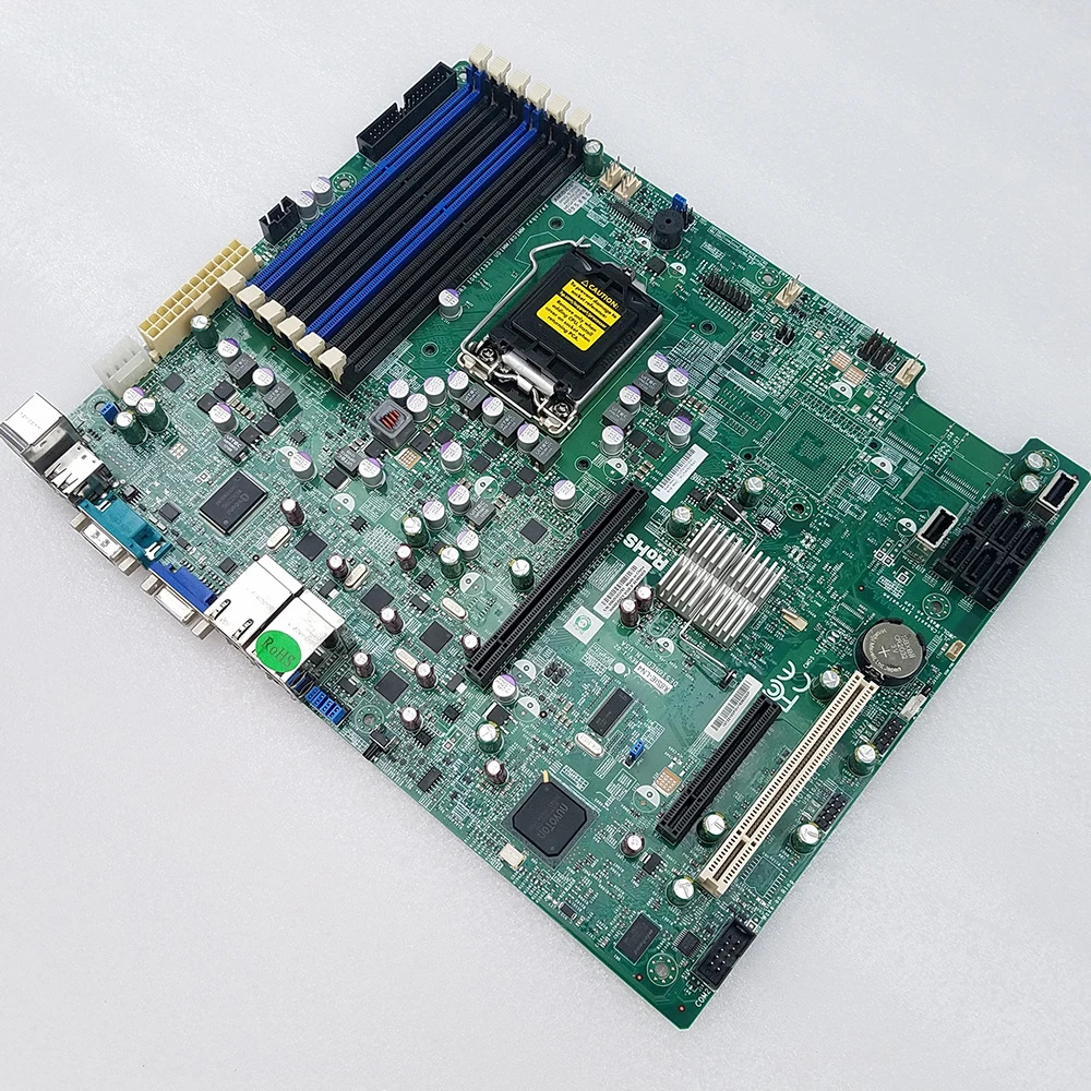 Supermicro 마더보드 Xeon X3400/L3400 시리즈 코어 i3 LGA1156 DDR3 쿼드 82574L 기가비트 이더넷 X8SIE-LN4