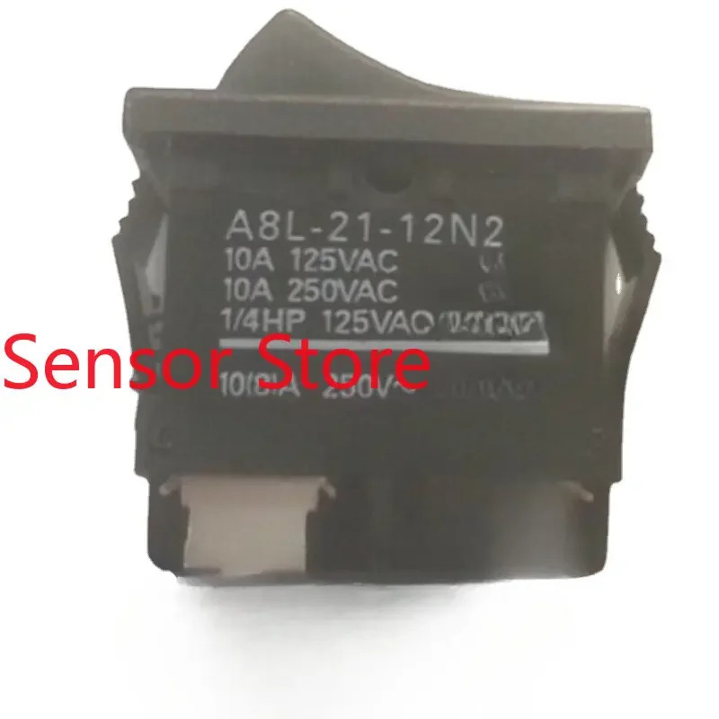 10PCS A8L-21-12N2 로커 스위치 4핀 2단 10A250VAC