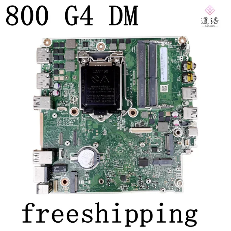 L19395-001 hp호환 Elitedesk 800 G4 DM 미니 마더보드 DA0F8B6A0 L19395-501 L19395-601 DDR3 메인보드 완전 작동 리퍼