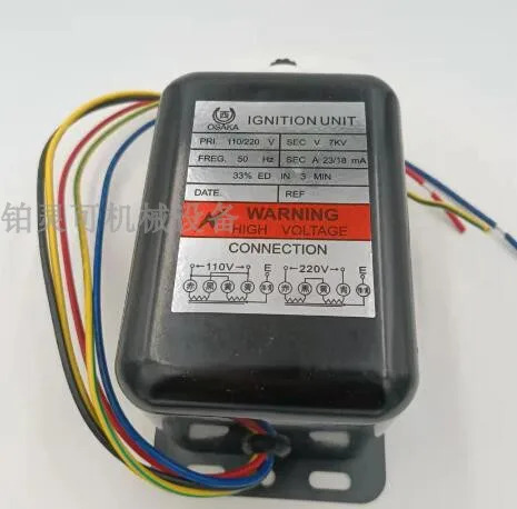 OSAKA 점화 변압기 장치 PRI.110V PRI.220V SEC V 7KV 50HZ 신
