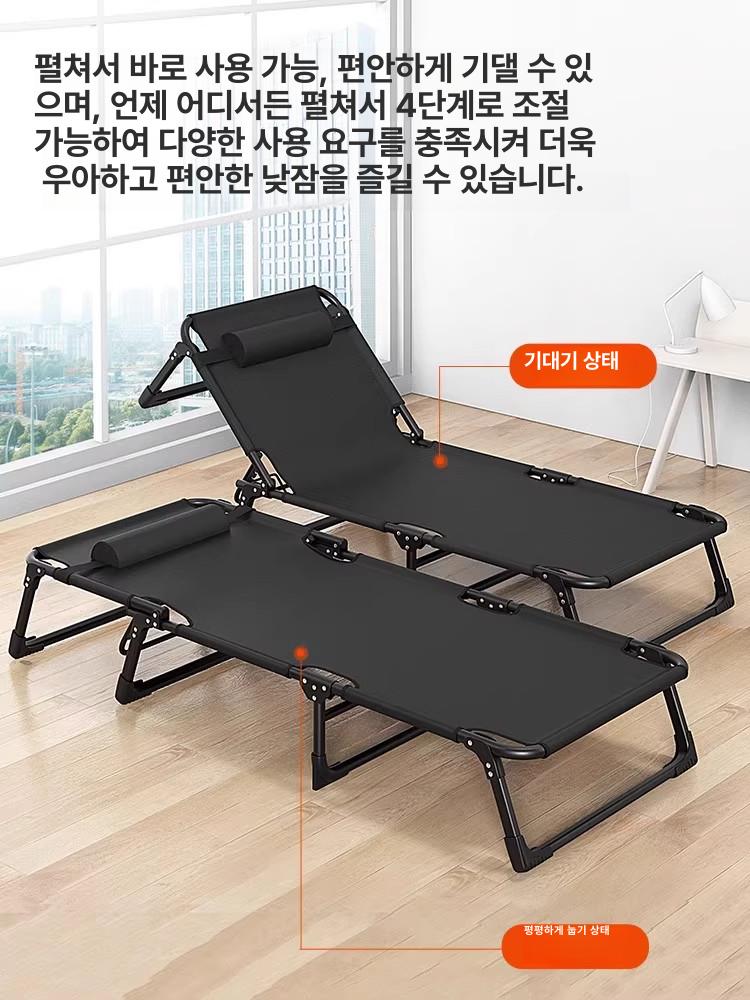 캠핑용 에어침대 초경량 싱글 여행 패드 에어매트리스 야외용 자충매트 팽창식 - 상세 이미지 2