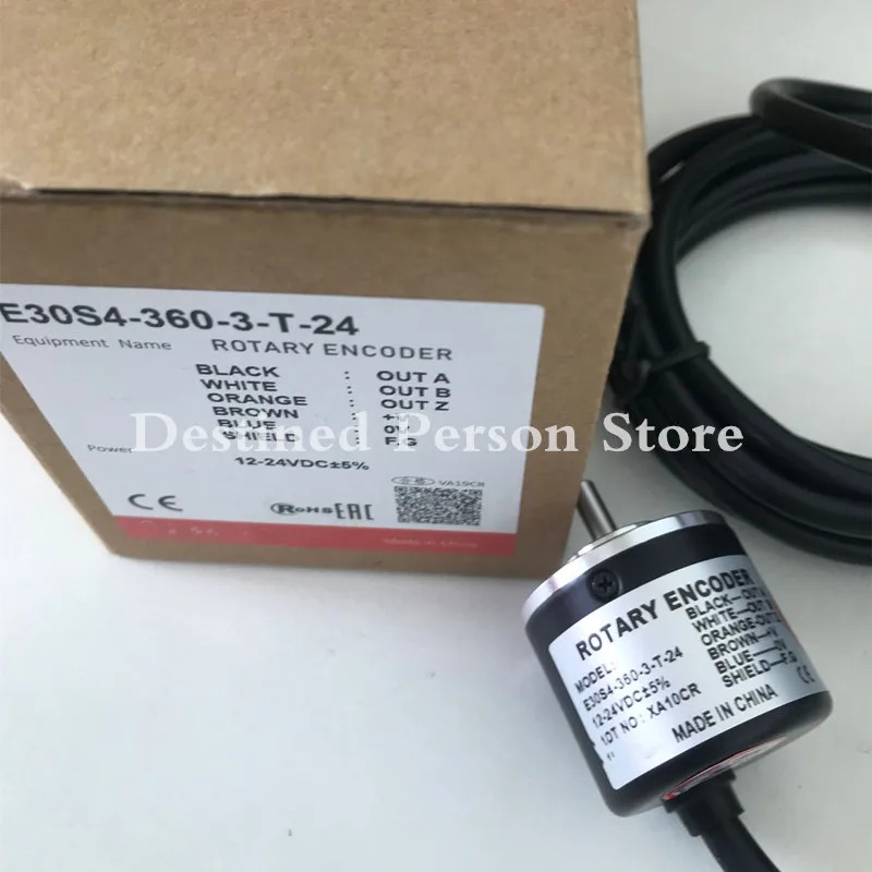 E30S4-100-3-T-1 E30S4--3-T-5 E30S4-3-N-24 로터리 인코더 E30S4-100-3-T-24 60 200 360 1000 1024-6-L-24-N-V