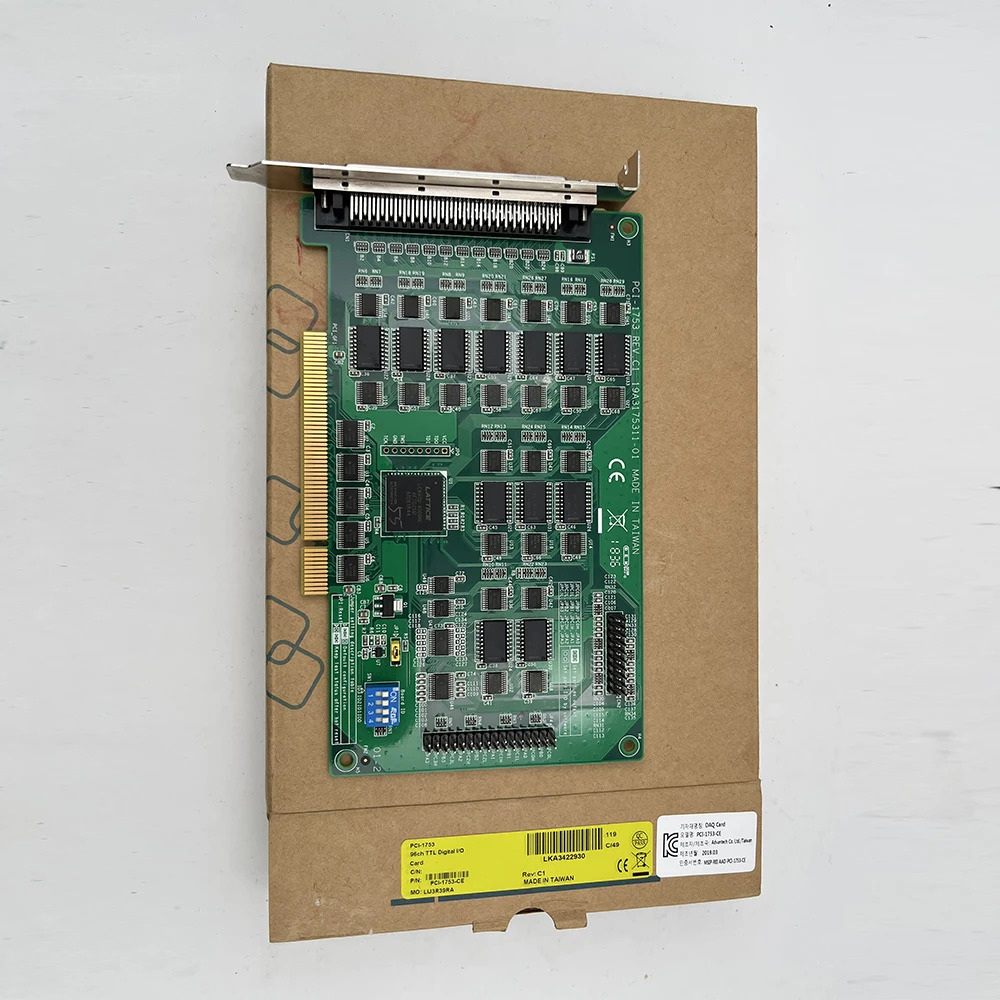어드밴텍 PCI-1753 Rev.데이터 수집 96채널192비트 디지털 수량 I/0 카드 C1