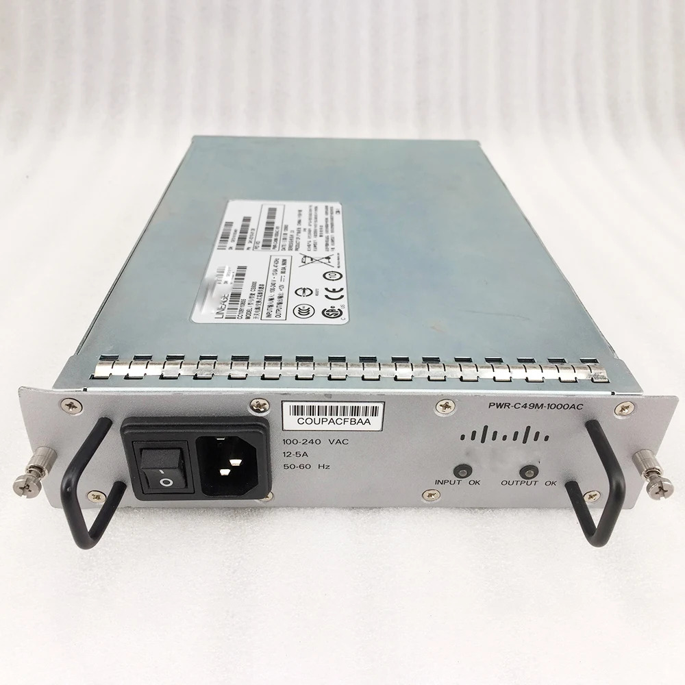WS-C4900M 시리즈 스위치리퍼되는 CISCO 전원공급장치PWR-C49M-1000AC