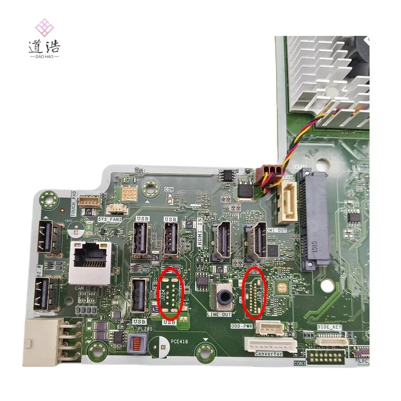 Dell 23 3340 AIO 마더보드CN-0VK6FR IPPLP-RH/TH 0VK6FR VK6FR DDR3 메인보드 완전 작동 리퍼