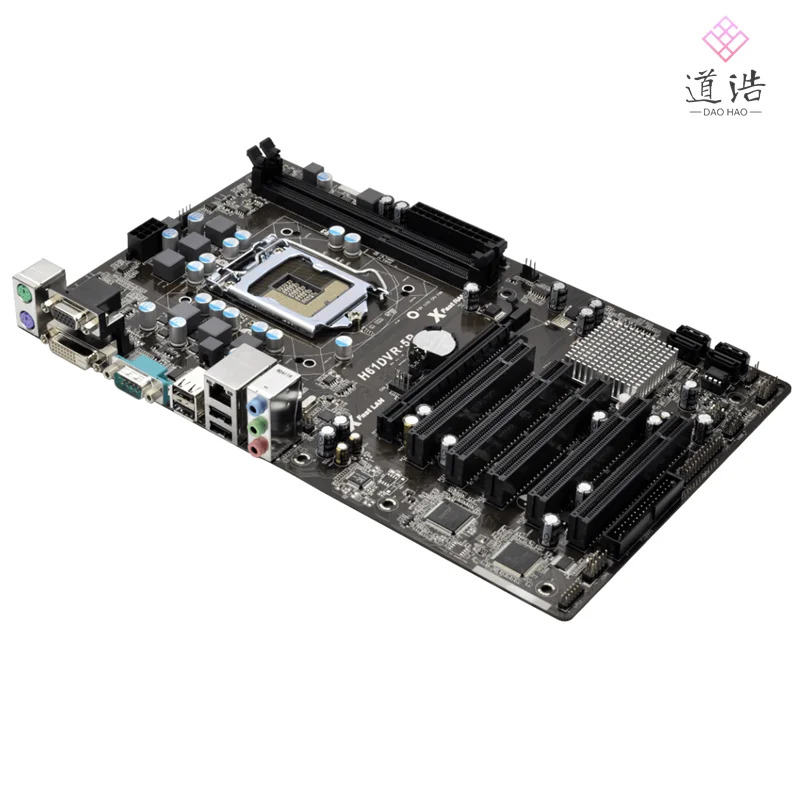 ASRock호환 H61DVR-5P H61 마더보드 LGA 1155 DDR3 PCI-E3.0 리퍼 완료 16GB
