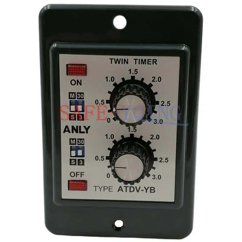 ANLY 산업트윈 타이머 ATDV-YB 3s 30s 30m AC110 220V 신