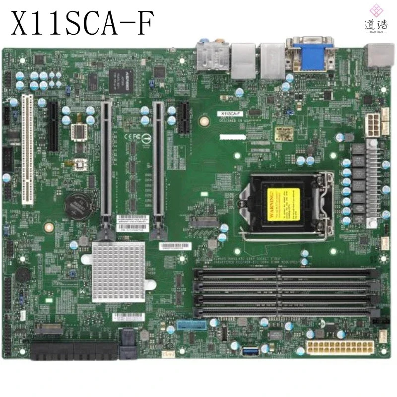 Supermicro X11SCA-F 마더보드64GB LGA 1151 DDR4 메인보드 완전 작동 리퍼