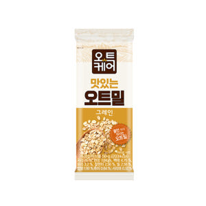 오트케어 맛있는 오트밀 그레인 50g 20봉 쉐이크 식사대용 아침선식 귀... 맛있게 먹은 솔직 후기 - 상품 이미지 3