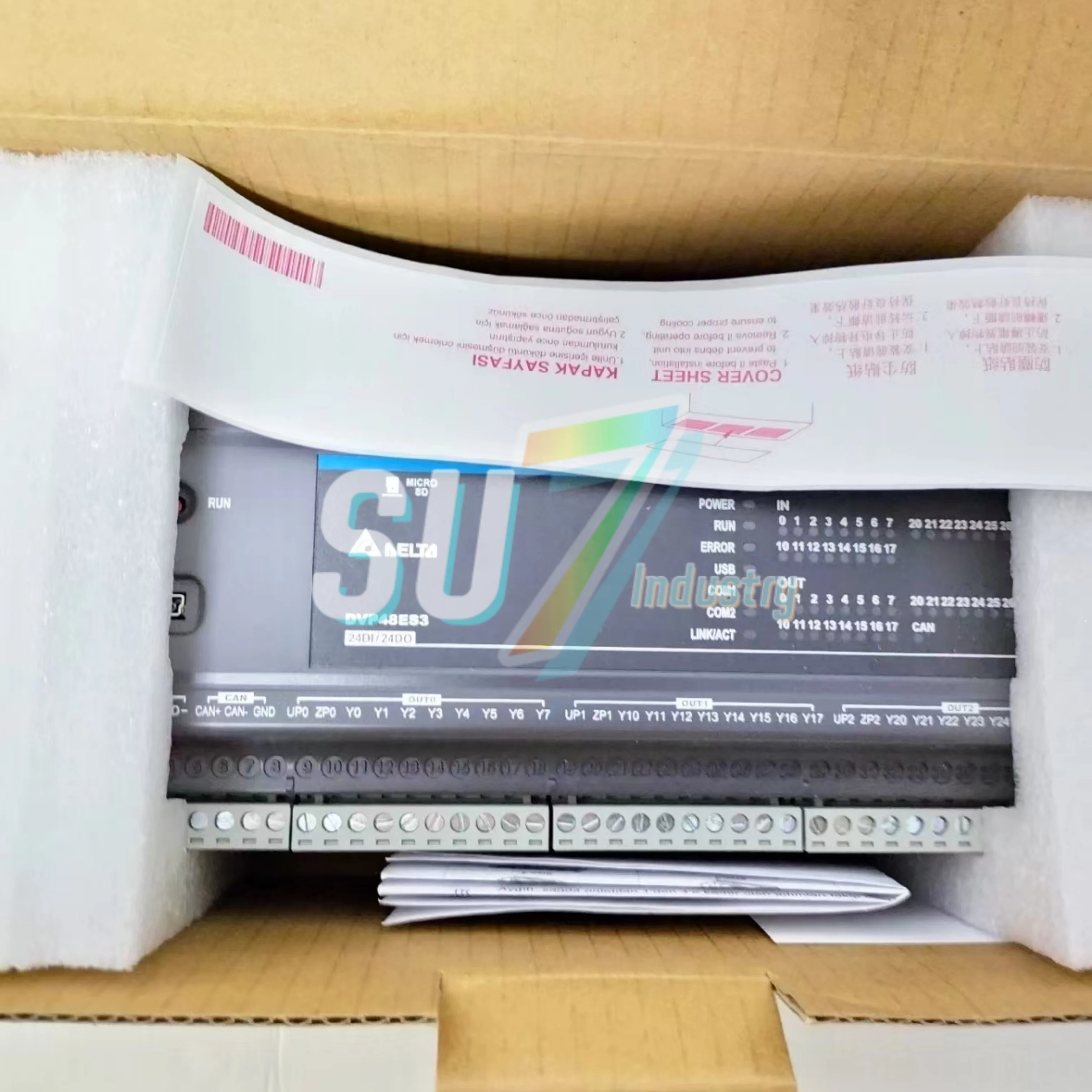 DVP48ES300R DVP48ES300T PLC 모듈 새