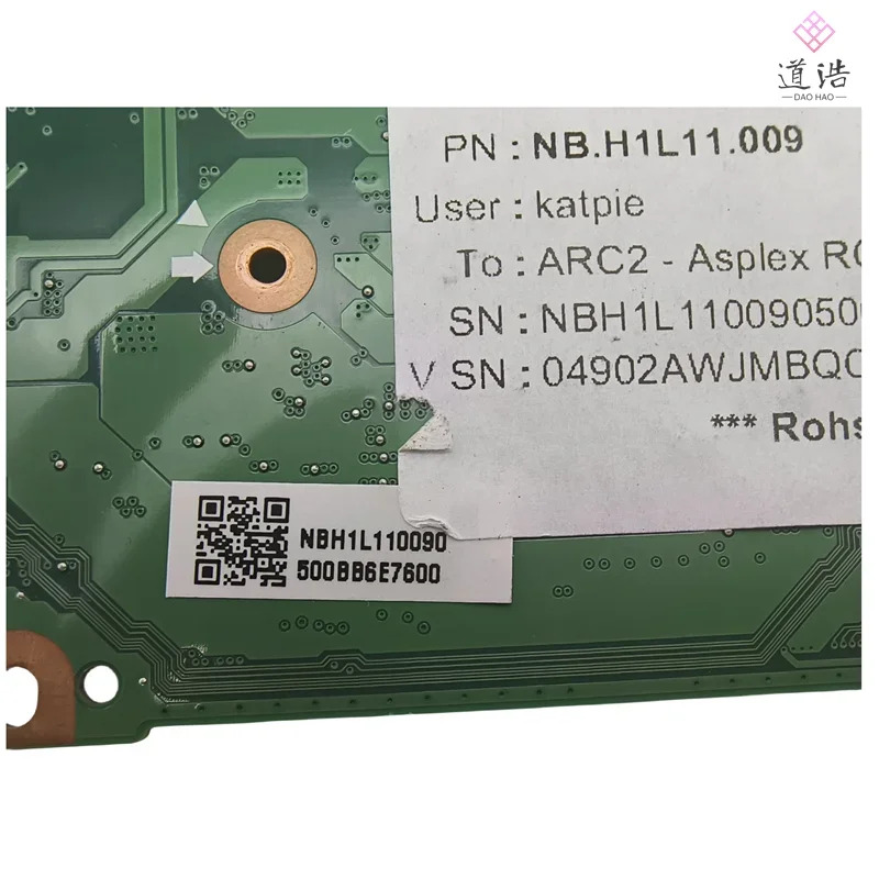 에이서 크롬북 CB514-1HT 노트북 마더보드 DA0ZAHMB6C0 NBH1L11009 N3350 CPU 8GB RAM 64GB 메인보드 리퍼 완료