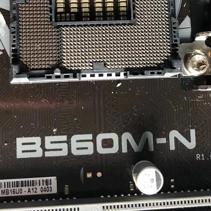 B560M-N 마더보드64GB PCI-E4.0 M.2 DVI-D HDMI USB2.0 LGA 1200 DDR4 마이크로 B560 메인보드 완전 작동 리퍼