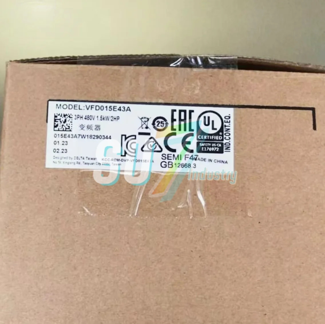 VFD015B21A VFD015E43A 인버터 원본