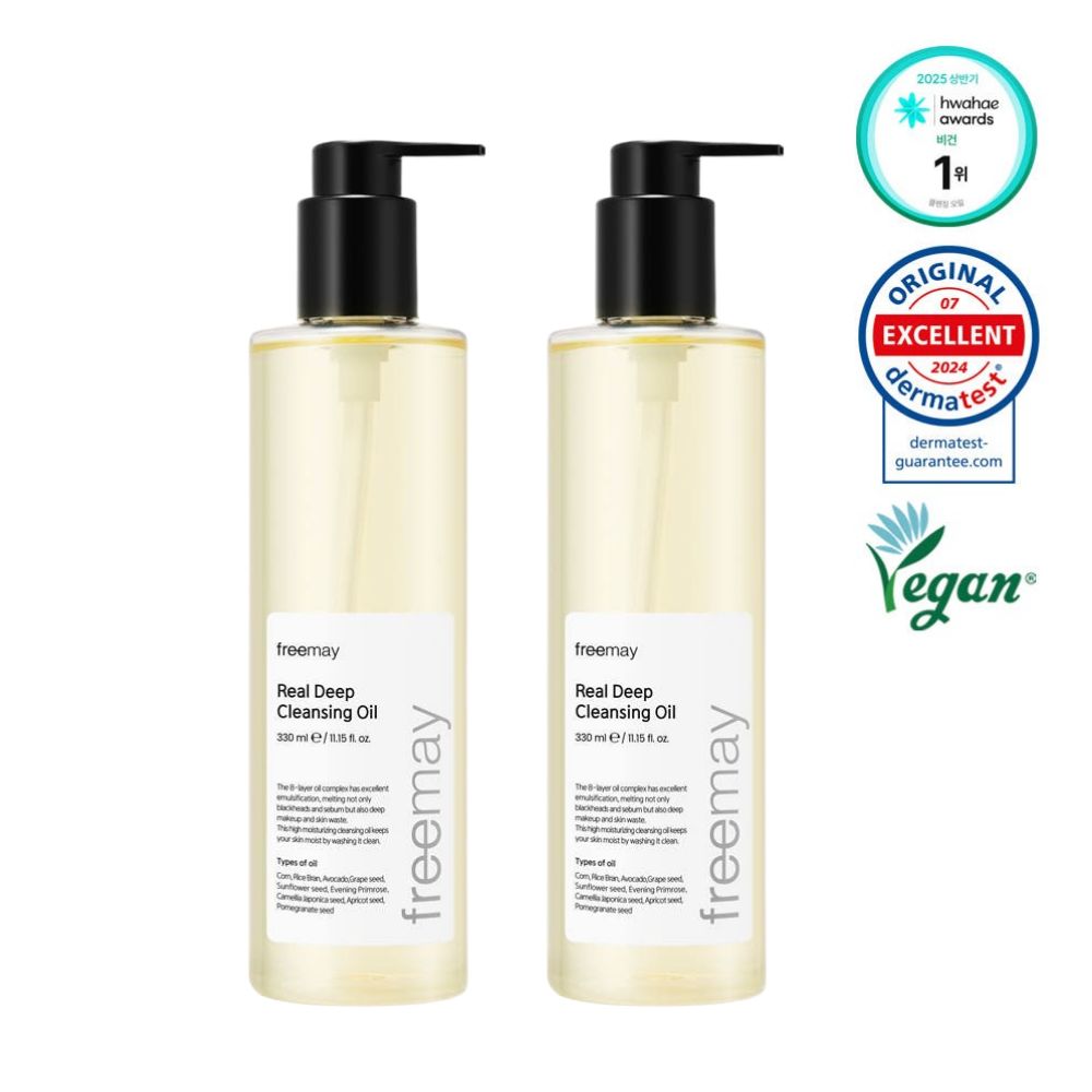 프리메이 리얼 딥 클렌징 오일 330ml, 2개 - 상품 이미지