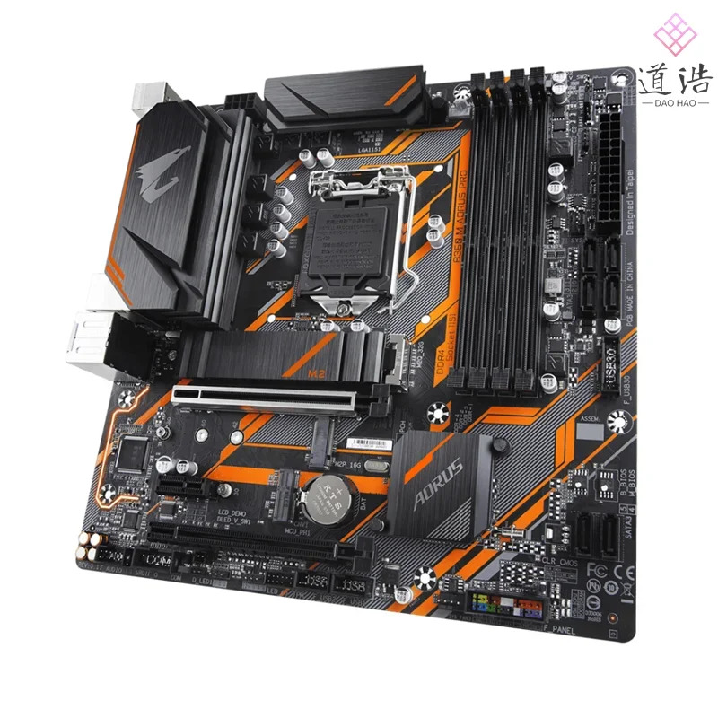 B360M AORUS PRO 마더보드64GB HDMI M.2 LGA 1151 DDR4 마이크로 B360 메인보드 완전 작동 리퍼