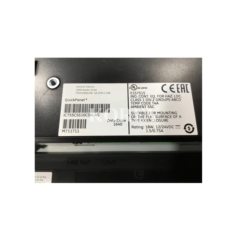 터치 스크린 IC755CSS10CDA-AG 원본