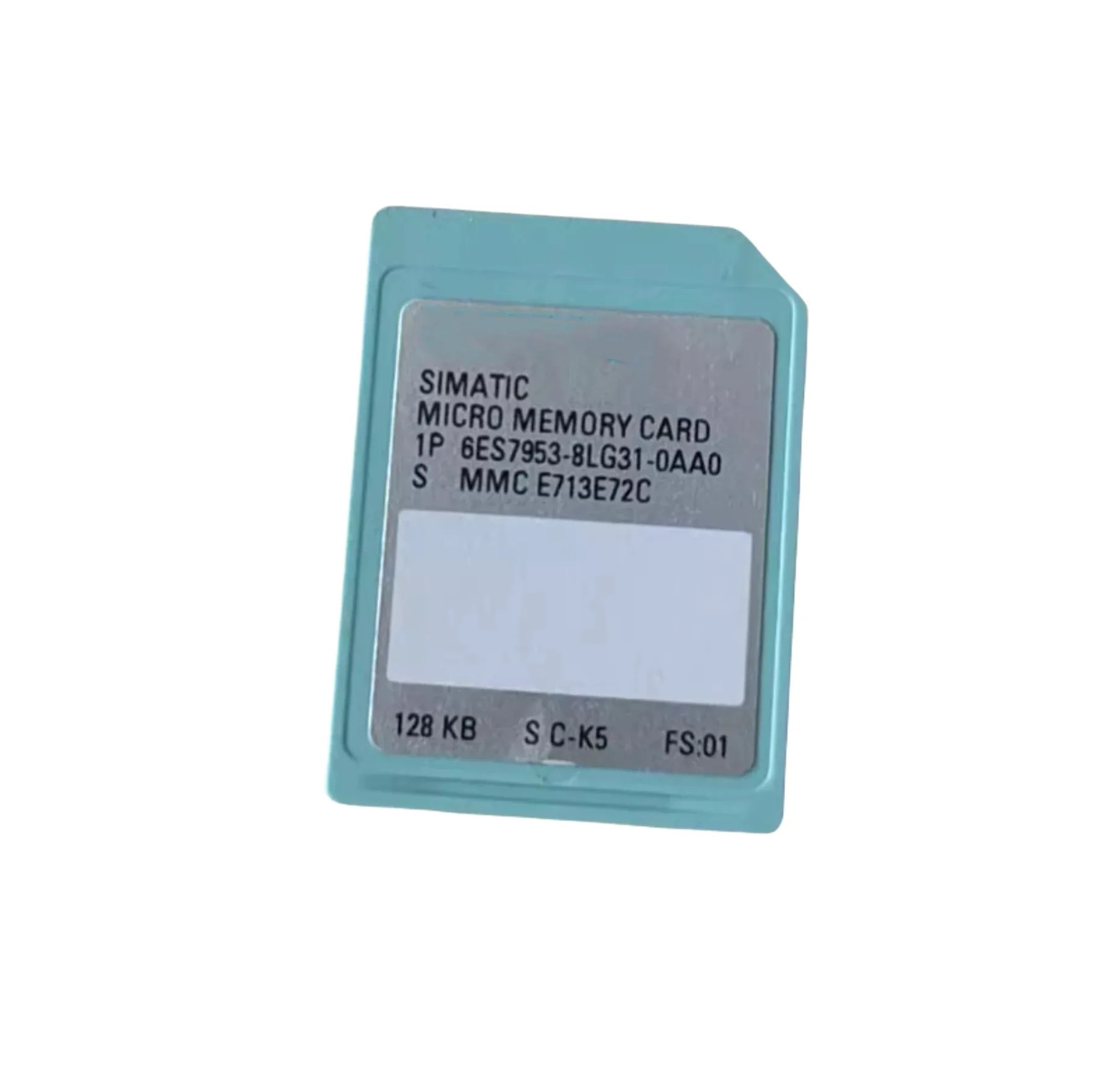 원본 6ES7953-8LG31-0AA0 S7-300 메모리 카드 MMC 128KB 포인트.