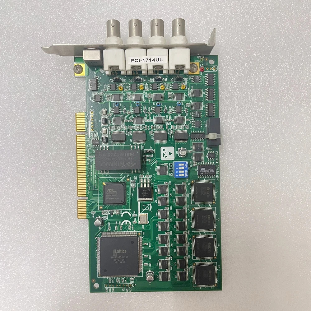 어드밴텍 10메가바이트 12비트 4채널 동시 아날로그 입력 캡처 카드 PCI-1714UL REV.B1용