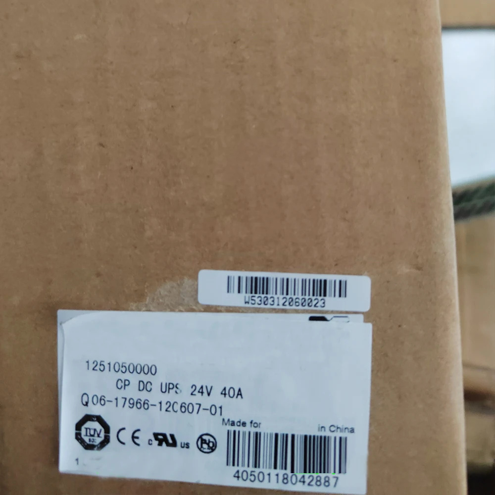 1251050000  Weidmuller 무정전 전원공급장치 CP DC UPS 24V 40A용
