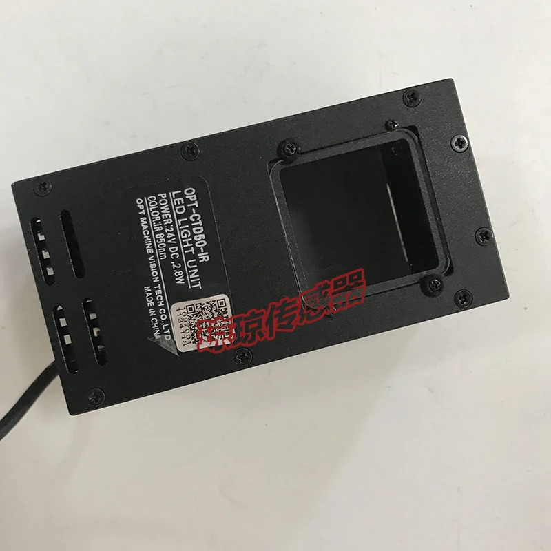 머신 비전 광원 LED OPT-CTD50-IR 실제 촬영