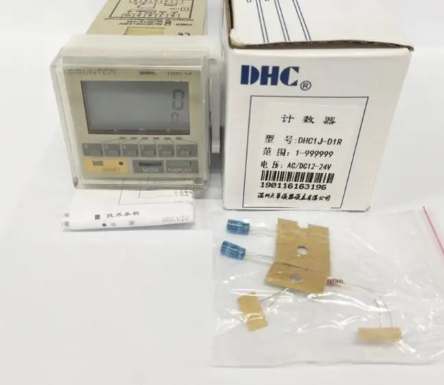 온주 다후아 지능형 카운터 DHC1J-A1R 가역 업/다운 카운트 AC/DC100-240VAC/DC12-24V