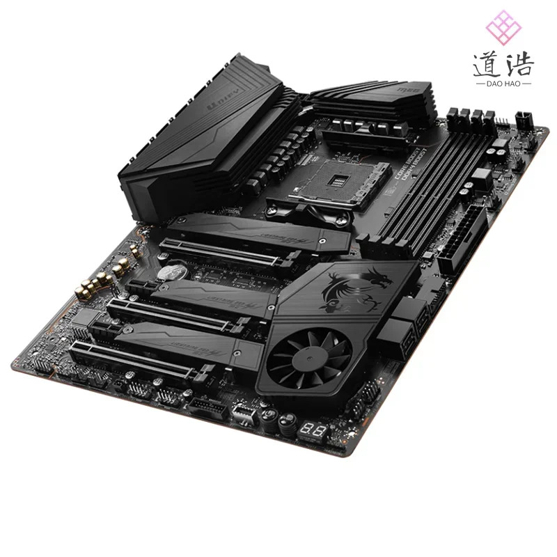 MEG X570 UNIFY 마더보드128GB M.2 소켓 AM4 DDR4 메인보드 완전 작동 리퍼