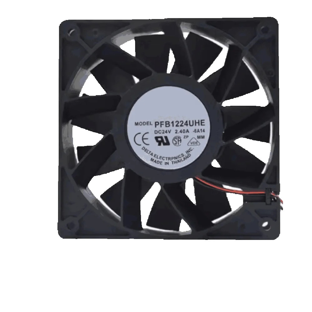 Pfb1224uhe -6l14 12cm 12038 mm 두 줄 24v 2.40a 풍량 인버터 팬 New