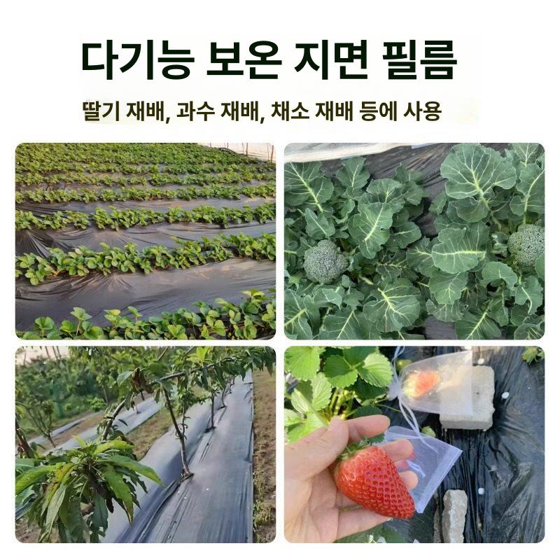 텃밭 감자 농사용비닐 농업자재 하우스 온실 멀칭비닐 농업필름 배색 마늘 양파 고구마 고추 이미지 6