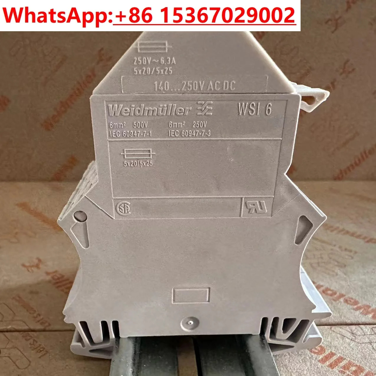퓨즈 단WSI 6 LD 10-36V DC AC 1011300000