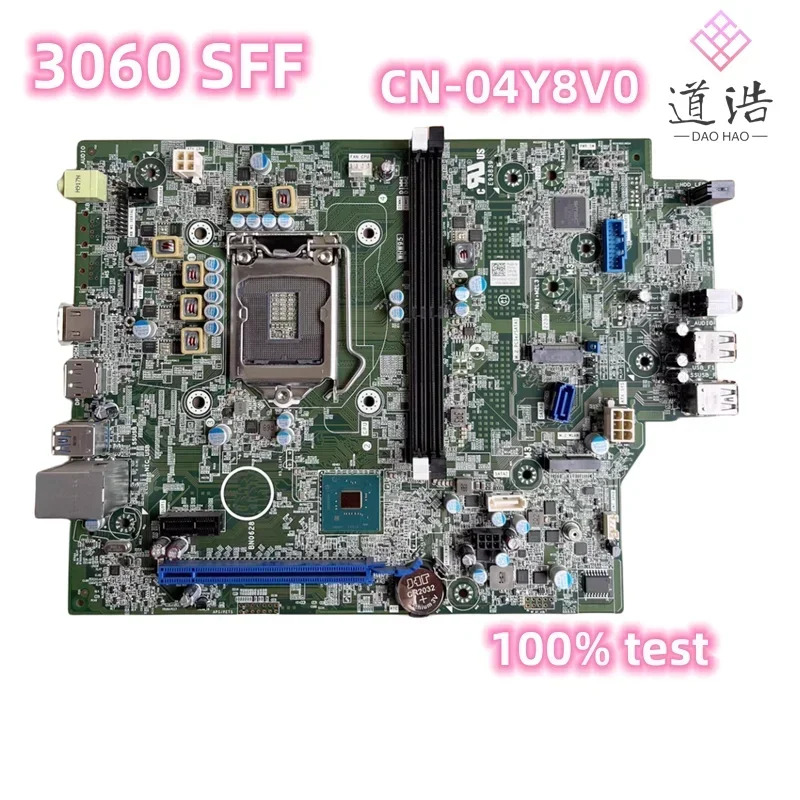 Dell Optiplex 3060 SFF 마더보드CN-04Y8V0 04Y8V0 4Y8V0 LGA 1151 DDR4 메인보드 완전 작동 리퍼