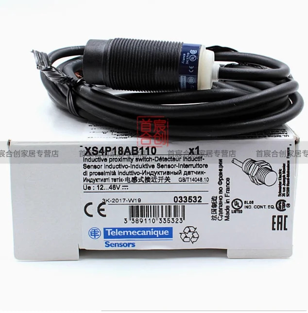 SCHNEIDER 스위치 XS4P18AB110 유도 센서 M18 출력 0-10V