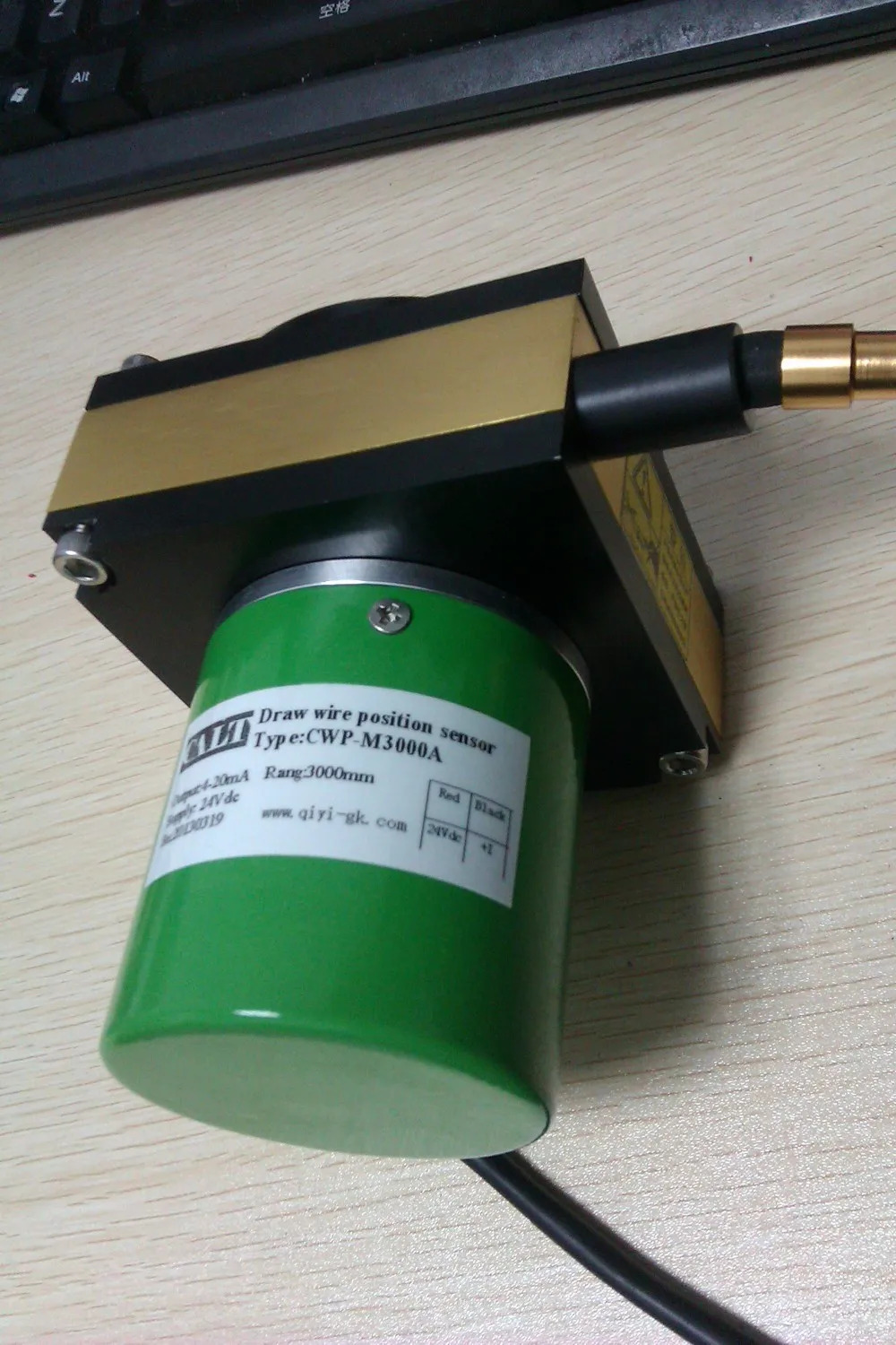 CWP-M3000A 로프 전위차계 3000mm 와이어 인코더