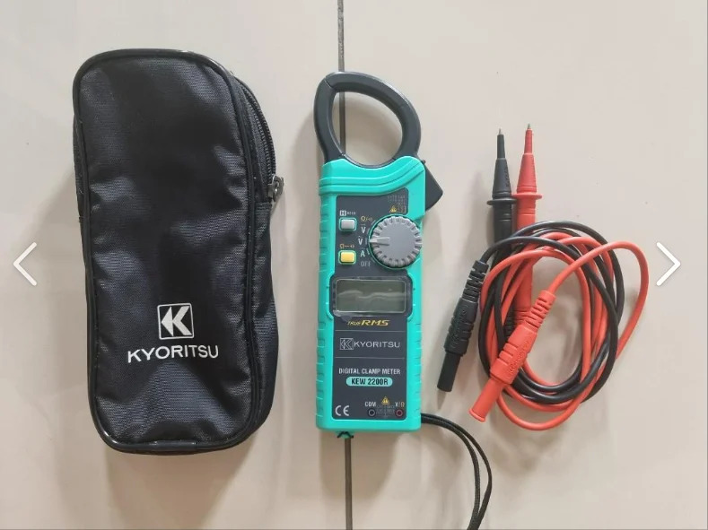 진정Rms KEW 2200R을 갖춘 오리지널 새 KYORITSU Ac 디지털 클램프 미터
