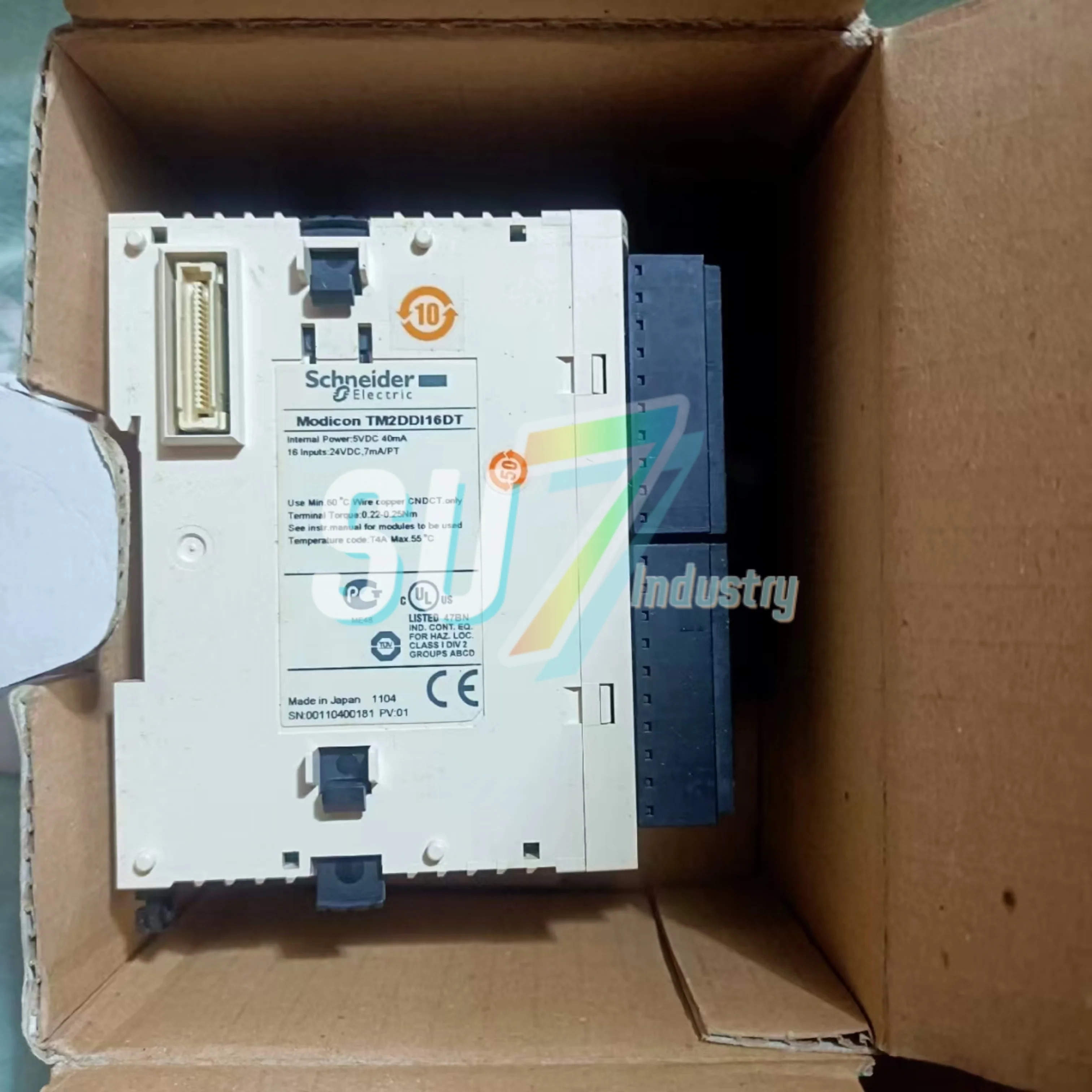 PLC 모듈 원본 TM22HT TM2DDI16DT TM2DRA8RT TM3AI4