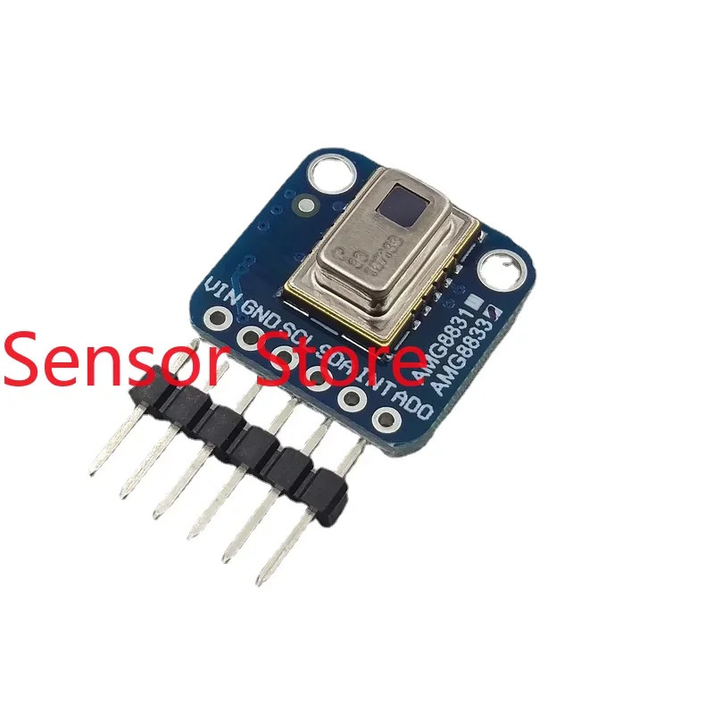 5PCS GY AMG8833 IR 8x8 적외선 열 화상 카메라 어레이 온도 센서 모듈 SUNLEPHANT