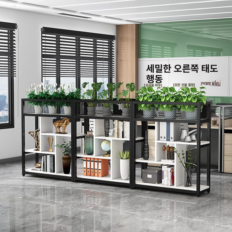 거실 수납장 확장형 오픈 선반 양면책장 서재 틈새 벽책장 모서리책장 사무실 코너장 - 상세 이미지 3